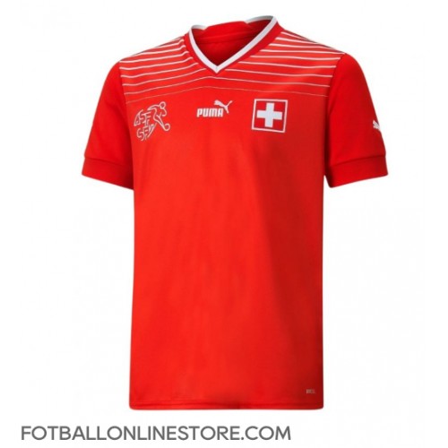 Billige Sveits Breel Embolo #7 Hjemmetrøye VM 2022 Kortermet